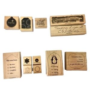 Stampin’ Up! 2006 (12) Various Rubber Stamps Set